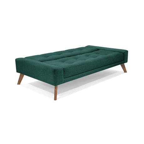 Sofá Cama Nazar Petróleo 200x83cm de Tres Puestos Reclinable - SOFAS Y POLTRONAS | Bylmo