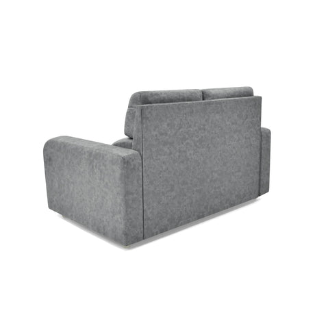 Sofá Bary Gris 148x95cm de Dos Puestos con Apoya Brazos - SOFAS Y POLTRONAS | Bylmo