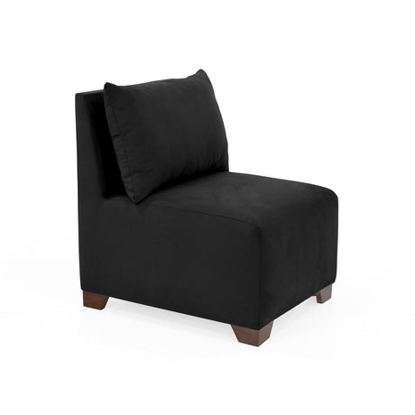 Poltrona Modular Alcala Negro 60x80cm de Un Puesto - SOFAS Y POLTRONAS | Bylmo