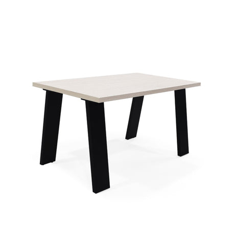 Comedor Rectangular Soho Bali y Matiz Negro 138x74cm De Seis Puestos sin Sillas - COMEDORES | Bylmo