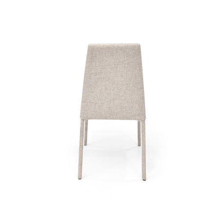 Silla de Comedor Vaduz Taupe 48x94cm con Espaldar y con Asiento Cuadrado - SILLAS Y BUTACOS | Bylmo