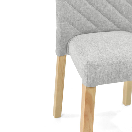 Silla de Comedor Cataluña Plata 48x87cm con Espaldar y con Asiento Cuadrado - SILLAS Y BUTACOS | Bylmo