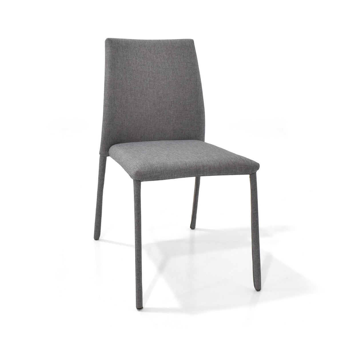 Silla de Comedor Yaren Gris 47x83cm con Espaldar y con Asiento Cuadradro - SILLAS Y BUTACOS | Bylmo