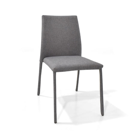 Silla de Comedor Yaren Gris 47x83cm con Espaldar y con Asiento Cuadradro - SILLAS Y BUTACOS | Bylmo