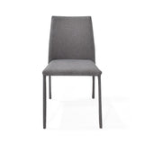 Silla de Comedor Yaren Gris 47x83cm con Espaldar y con Asiento Cuadradro - SILLAS Y BUTACOS | Bylmo