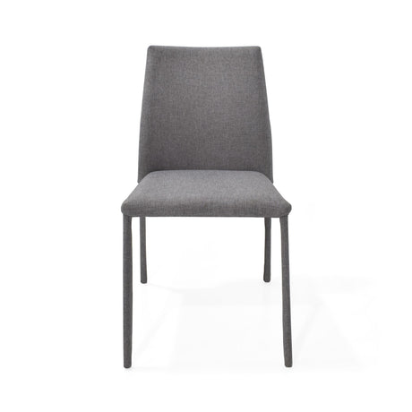 Silla de Comedor Yaren Gris 47x83cm con Espaldar y con Asiento Cuadradro - SILLAS Y BUTACOS | Bylmo