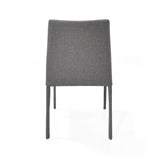 Silla de Comedor Yaren Gris 47x83cm con Espaldar y con Asiento Cuadradro - SILLAS Y BUTACOS | Bylmo