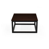 Mesa de Centro Kazan Wengue y Negro 61x32cm Cuadrado con Patas - MESAS DE CENTRO | Bylmo
