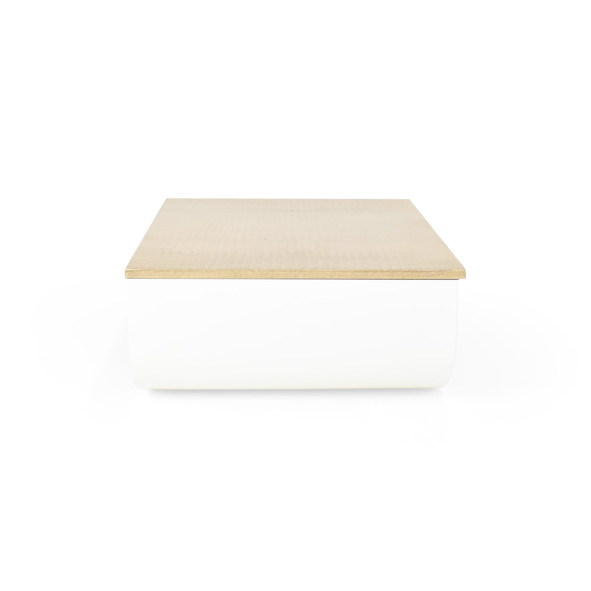 Mesa de Centro Lincoln Cenizo Blanco 63x27cm Ovalado - MESAS DE CENTRO | Bylmo