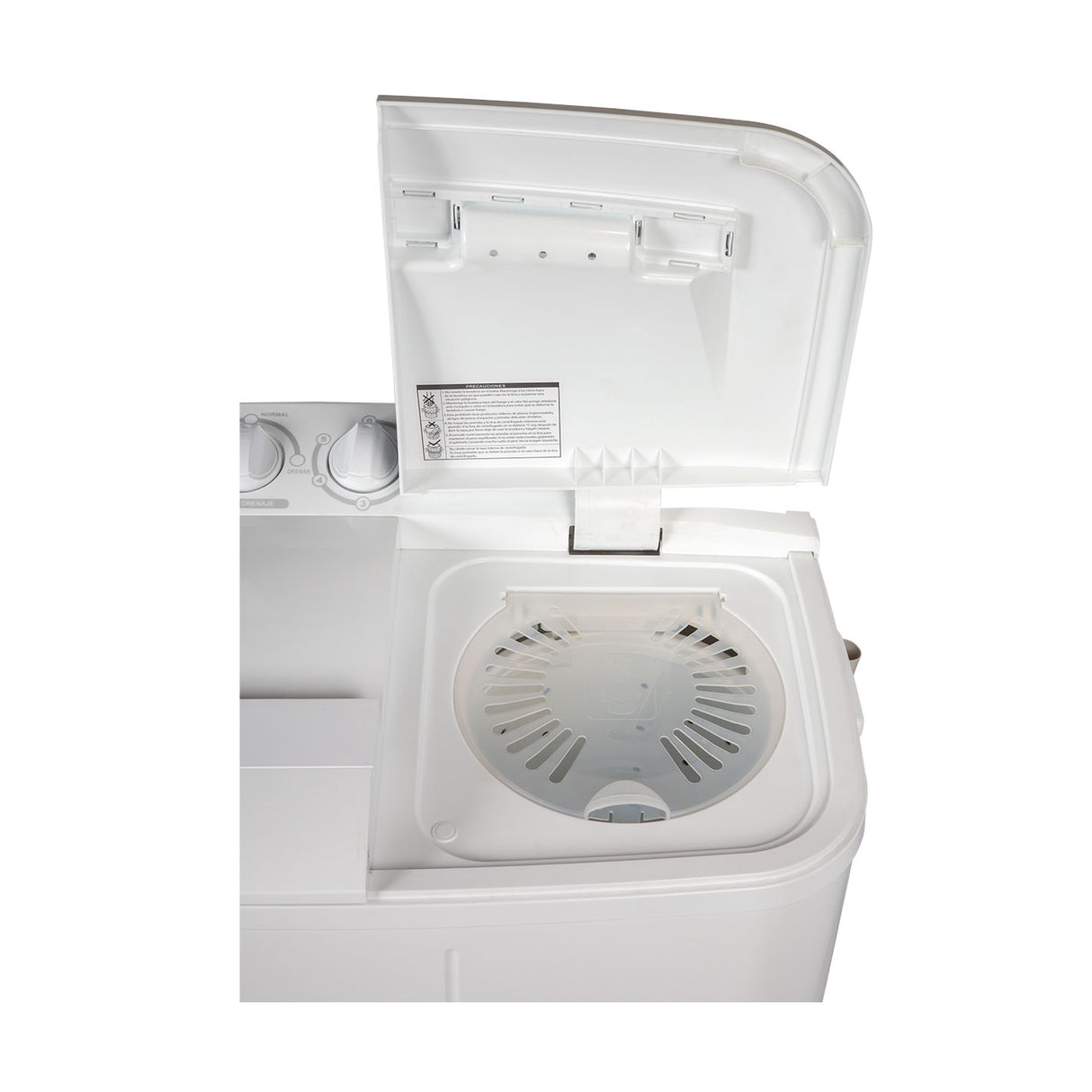 Lavadora Semiautomática Blanco 76.1x88.5cm con Capacidad hasta 7 Kg en Lavado y 4 Kg en Centrifugado - LAVADORAS Y SECADORAS | Bylmo