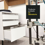 Cocina Integral Topazio Marron 240x210cm con Mesón de Madera con Mueble para Horno y sin Estufa - COCINAS | Bylmo