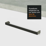 Cocina Integral Agata Da Themis Blanco 220x225cm con Mesón de Madera y sin Estufa - COCINAS | Bylmo