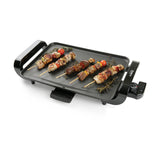 Asador Electrico Negro de Acero Inoxidable 45x9.5cm Portable - ASADORES | Bylmo