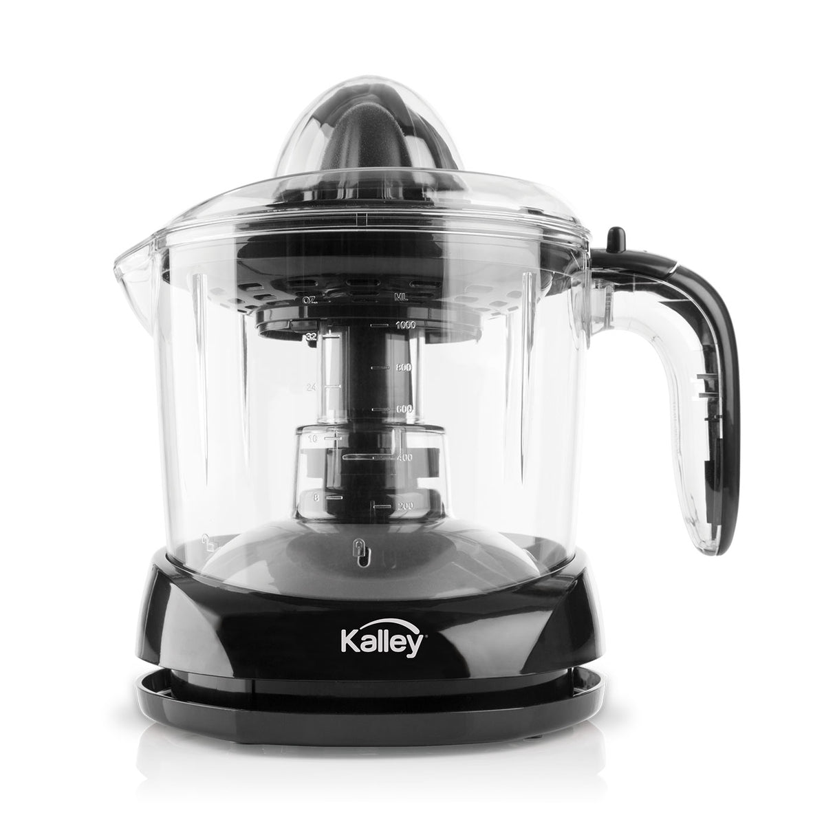 Exprimidor Negro 19.5x22.3cm De 1 Litro - EXPRIMIDORES Y EXTRACTORES | Bylmo