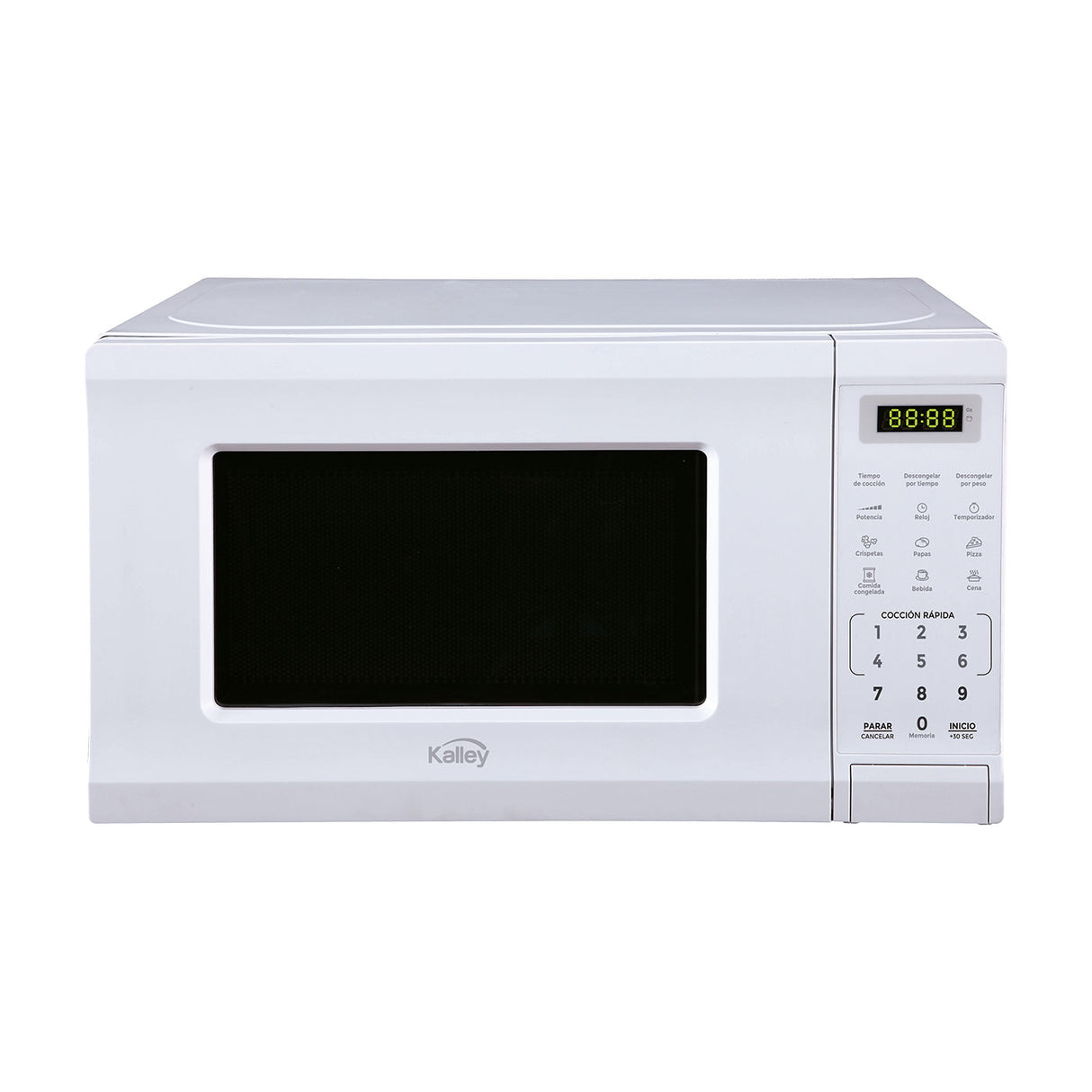 Horno Microondas Blanco 43.5x25cm Para 20 Litros con Seis Funciones - HORNOS MICROONDAS | Bylmo