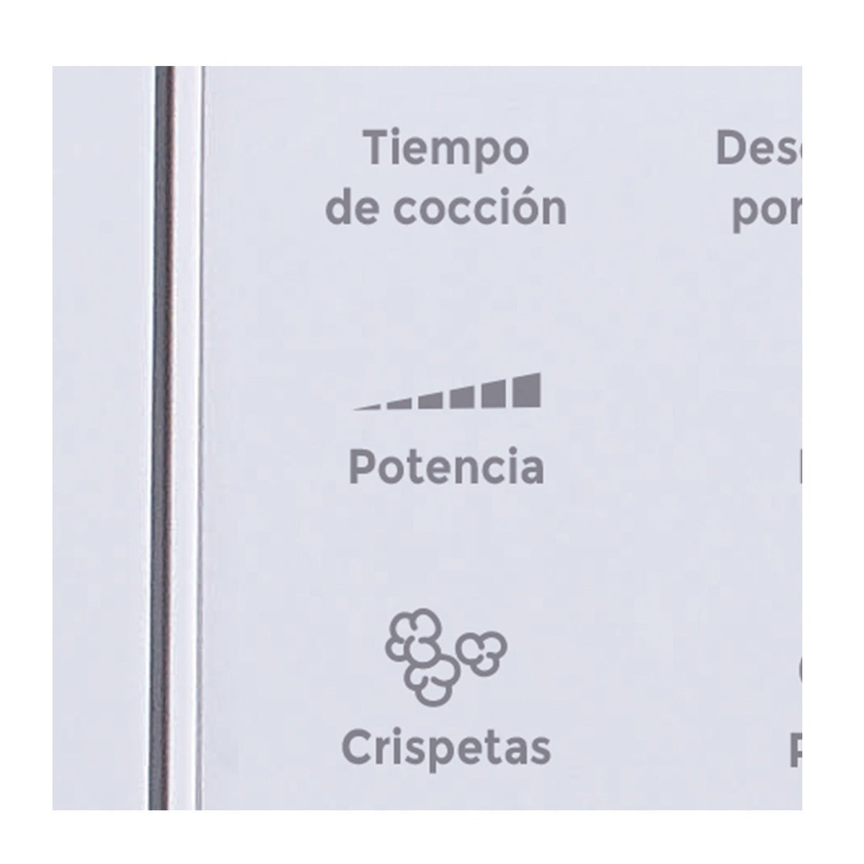 Horno Microondas Blanco 43.5x25cm Para 20 Litros con Seis Funciones - HORNOS MICROONDAS | Bylmo