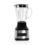 Licuadora Negro y Plateado 21.8x39.1cm de 1.5 Litros con Seis Velocidades y Seis Funciones Preconfiguradas