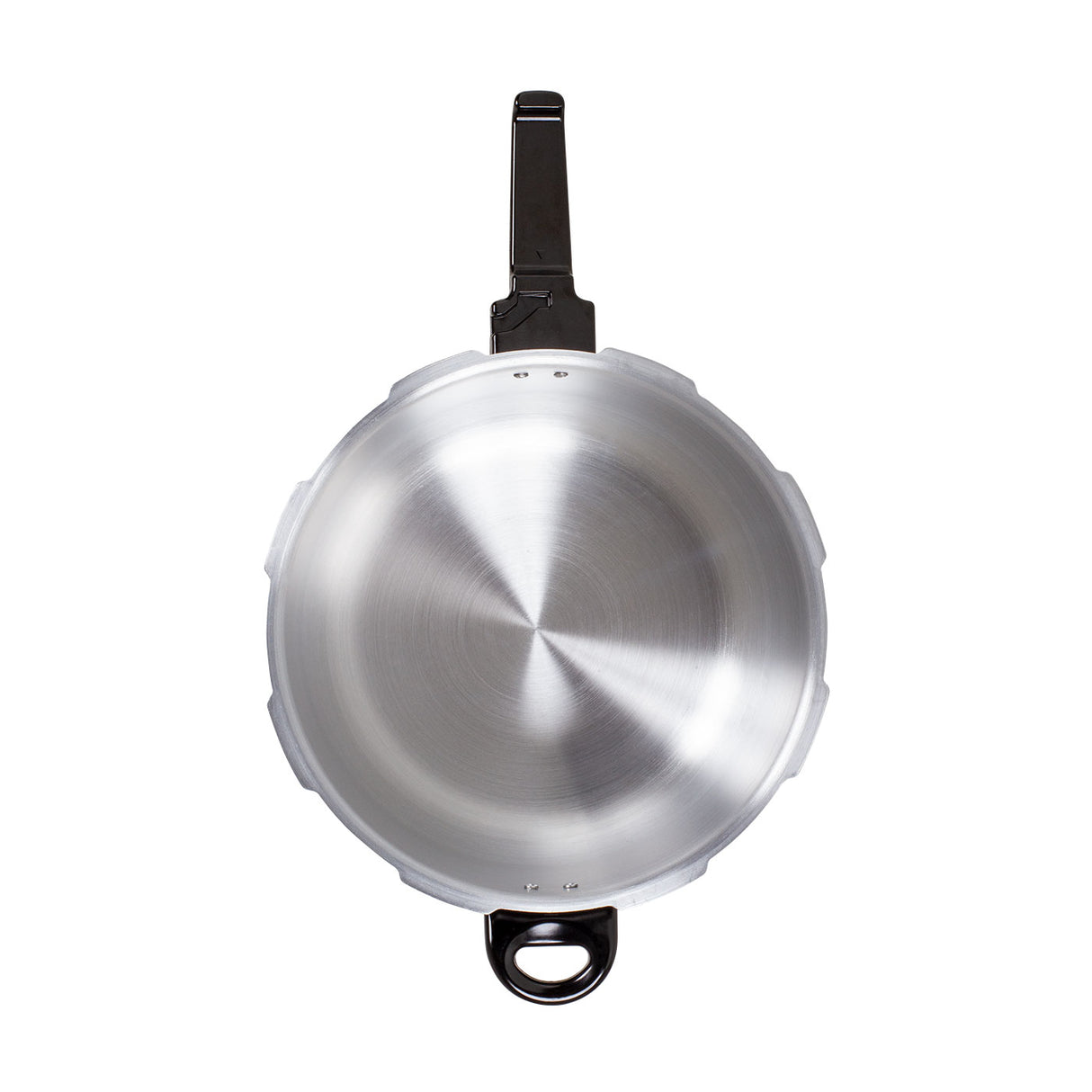 Olla de Presión Plateado De Aluminio 49.5x25.6cm de 11 Litros sin Revestimiento - OLLAS Y SARTENES | Bylmo