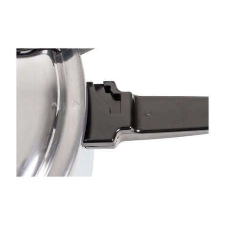 Olla de Presión Plateado De Aluminio 49.5x25.6cm de 11 Litros sin Revestimiento - OLLAS Y SARTENES | Bylmo