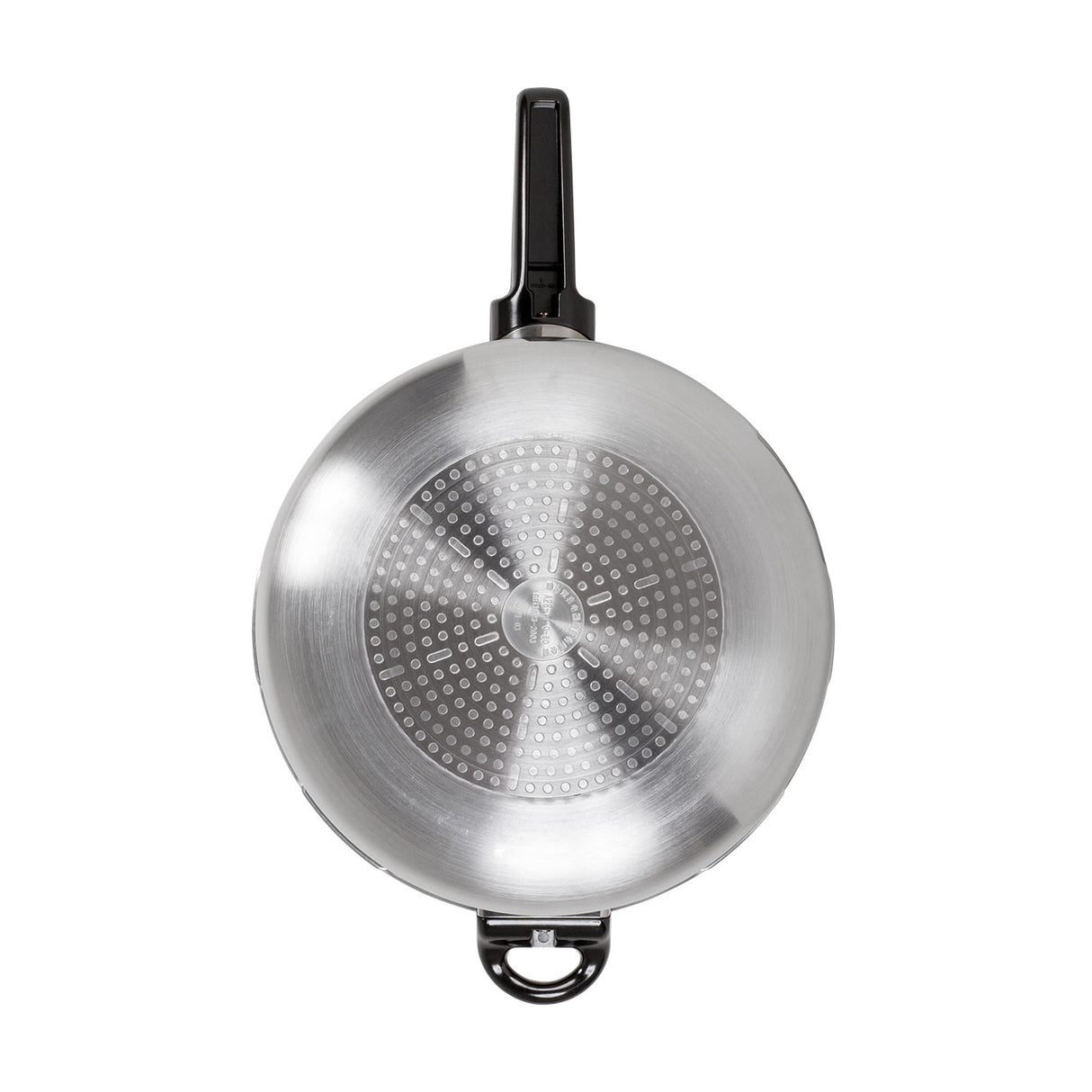 Olla de Presión Plateado De Aluminio 49.5x25.6cm de 11 Litros sin Revestimiento - OLLAS Y SARTENES | Bylmo