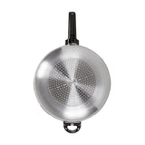 Olla de Presión Plateado De Aluminio 49.5x25.6cm de 11 Litros sin Revestimiento - OLLAS Y SARTENES | Bylmo