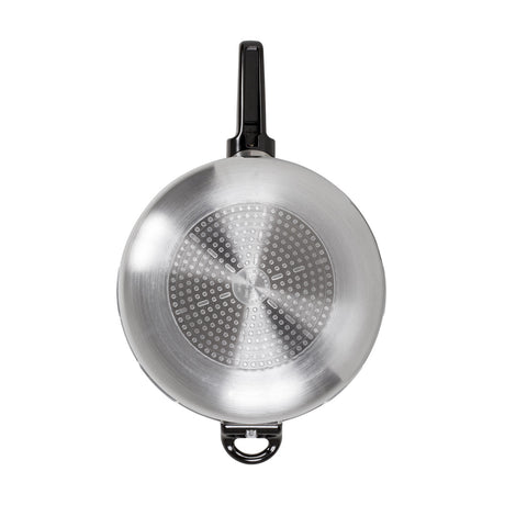 Olla de Presión Plateado De Aluminio 49.5x25.6cm de 11 Litros sin Revestimiento - OLLAS Y SARTENES | Bylmo