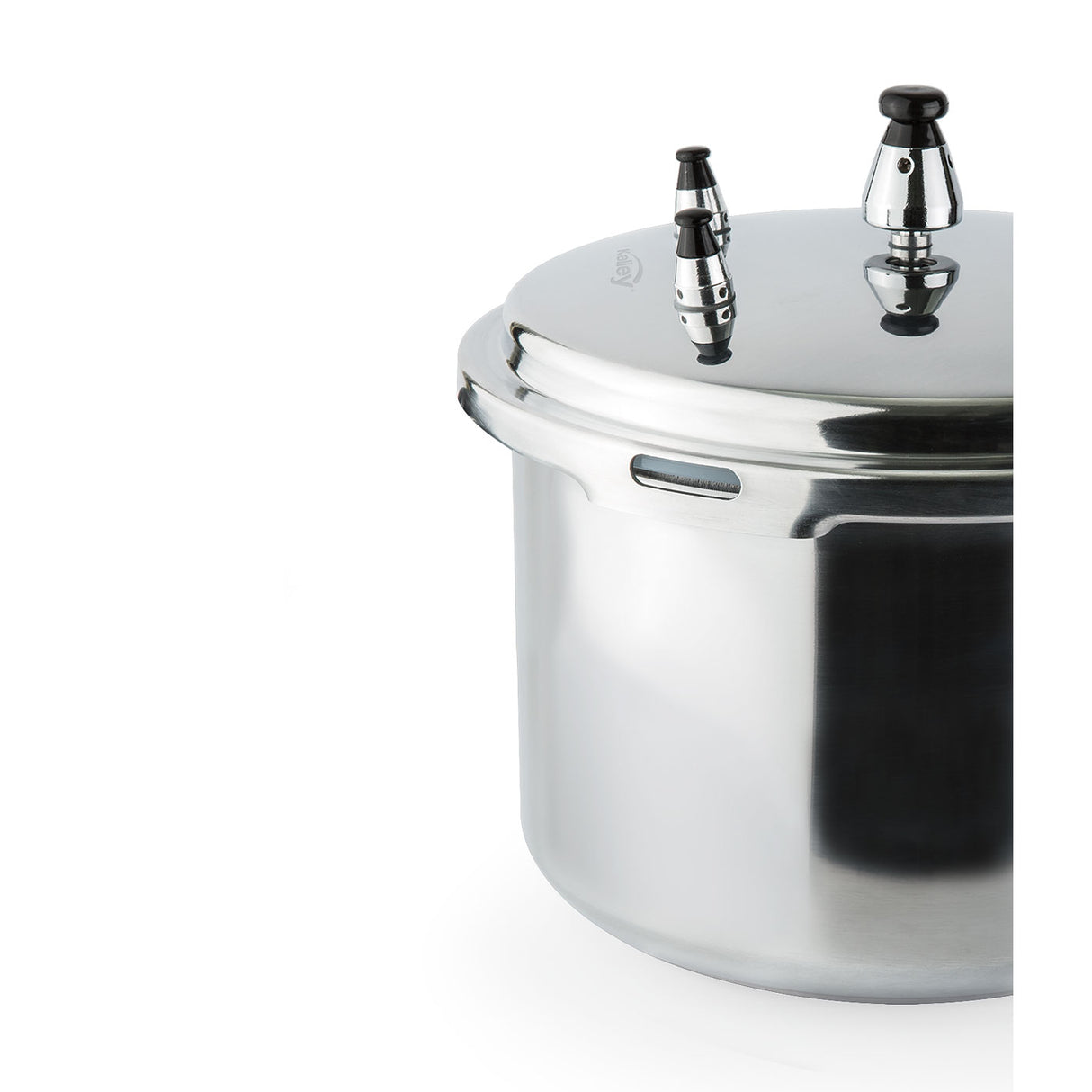 Olla de Presión Plateado De Aluminio 35x23cm de 4.2 Litros sin Revestimiento - OLLAS Y SARTENES | Bylmo