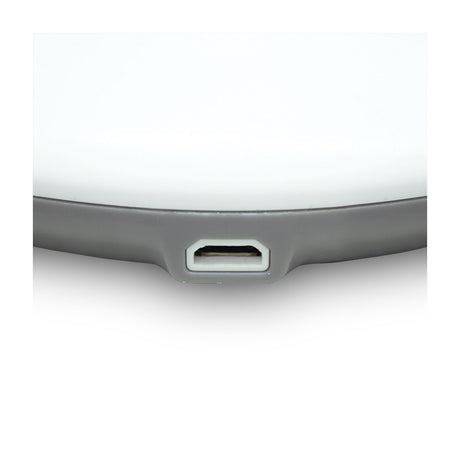 Ventilador de Mesa Blanco 17.8x29cm de Cuatro Velocidades con Oscilación - VENTILADORES | Bylmo