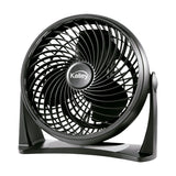 Ventilador de Mesa Negro 27x26.2cm de Tres Velocidades sin Oscilación - VENTILADORES | Bylmo