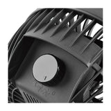 Ventilador de Mesa Negro 27x26.2cm de Tres Velocidades sin Oscilación - VENTILADORES | Bylmo