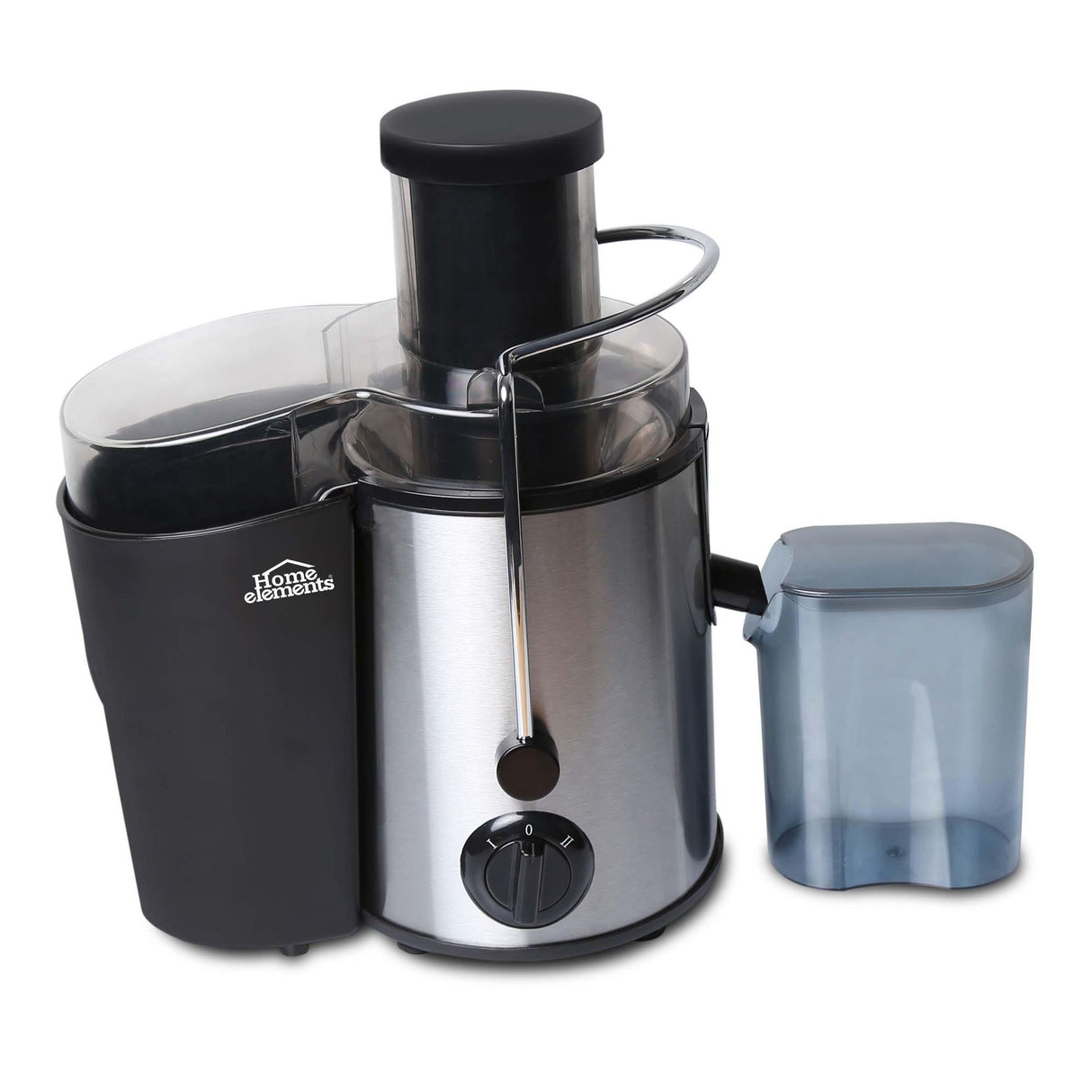 Extractor de Jugos Negro 16x32.5cm De 1.2 Litros con Base Antideslizante - EXPRIMIDORES Y EXTRACTORES | Bylmo