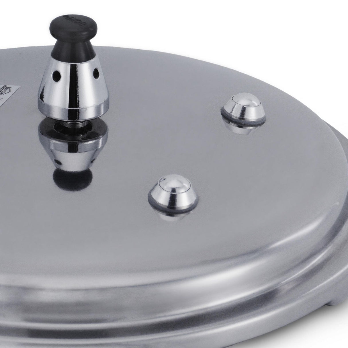 Olla de Presión Gris y Negro 22.5x19.5cm De 5.6 Litros Apta para Inducción con Mango de Baquelita - OLLAS Y SARTENES | Bylmo