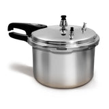 Olla de Presión Plateado y Negro 23x21cm De 3.2 Litros Apta para Inducción con Mango de Baquelita - OLLAS Y SARTENES | Bylmo