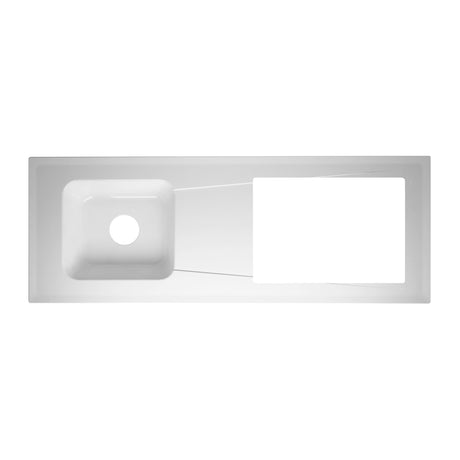 Cocina Ambar Mitte 150x213cm Con Mesón Y Estufa Y Con Pozuelo Para Ubicar A La Izquierda O Derecha - COCINAS | Bylmo