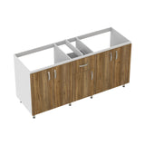 Mueble Inferior de Cocina Ambar Gracia 178x86cm sin Mesón sin Estufa y con Organizador de Cubiertos - MUEBLES INFERIORES DE COCINA | Bylmo