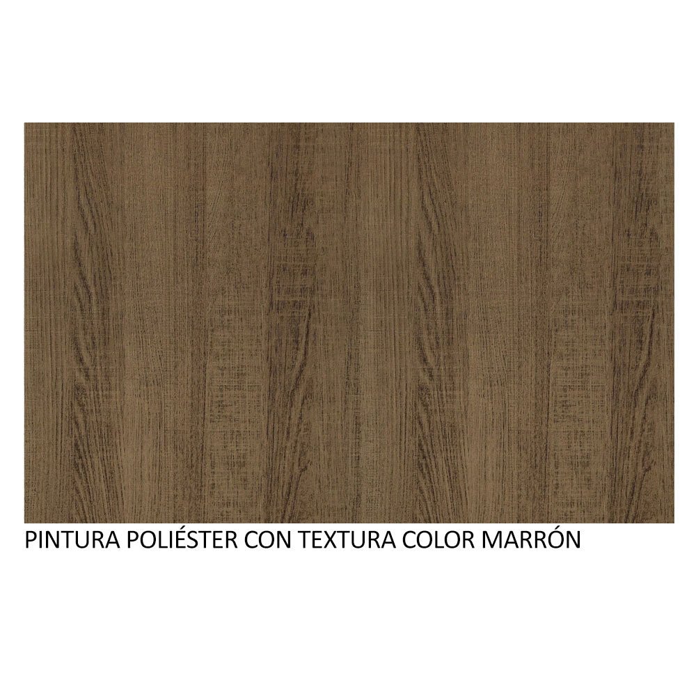 Mueble Inferior de Cocina Glamy Marron 60x84cm con Mesón de Madera y sin Estufa con 3 Cajones - MUEBLES INFERIORES DE COCINA | Bylmo