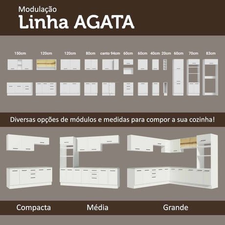 Mueble Inferior de Cocina Agata Blanco 80x84cm con Mesón de Madera y sin Estufa con 2 Entrepaños - MUEBLES INFERIORES DE COCINA | Bylmo