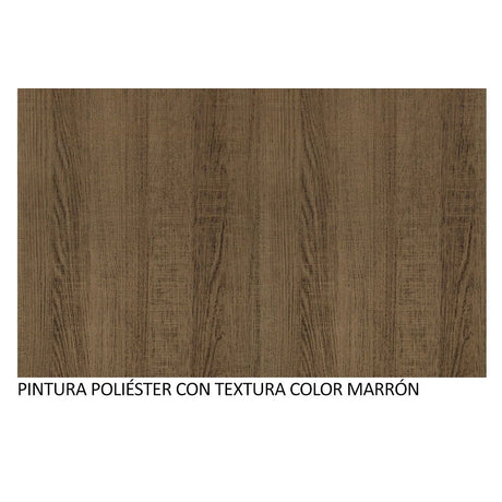 Mueble Inferior de Cocina Glamy Marron 80x84cm con Mesón de Madera y sin Estufa con 2 Entrepaños - MUEBLES INFERIORES DE COCINA | Bylmo