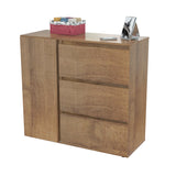 Cómoda Amaretto 100x91cm con Tres Cajones y con Patas - CAJONERAS Y COMODAS | Bylmo