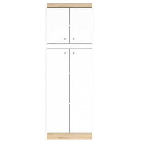 Alacena Blanco y Tribeca 60x170cm sin Cajones - ALACENAS Y MUEBLES MICROONDAS | Bylmo