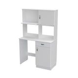 Alacena Blanco 110x179cm con Un Cajón y con Espacio para Microondas - ALACENAS Y MUEBLES MICROONDAS | Bylmo