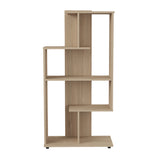 Biblioteca con Forma Irregular Arena 60x120cm con Cinco Entrepaños - BIBLIOTECAS Y ESTANTERIAS | Bylmo