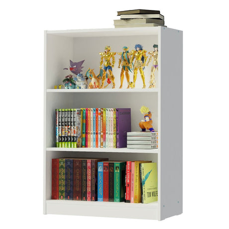 Estantería Infantil Blanco 71x102cm con Tres Compartimientos - BIBLIOTECAS Y ESTANTERIAS | Bylmo