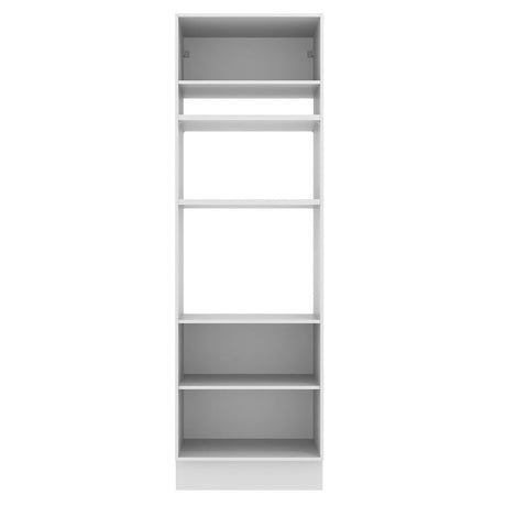 Mueble Microondas Agata Blanco 70x225cm sin Cajones y con Patas - ALACENAS Y MUEBLES MICROONDAS | Bylmo