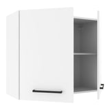 Mueble Superior de Cocina Agata Blanco 70x66cm con Dos Entrepaños y Dos Puertas - MUEBLES SUPERIORES DE COCINA | Bylmo