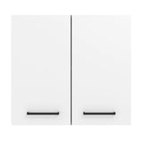 Mueble Superior de Cocina Agata Blanco 70x66cm con Dos Entrepaños y Dos Puertas - MUEBLES SUPERIORES DE COCINA | Bylmo