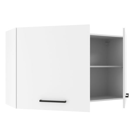 Gabinete de Cocina Agata Blanco 120x66cm Flotante con Dos Puertas - ALACENAS Y MUEBLES MICROONDAS | Bylmo