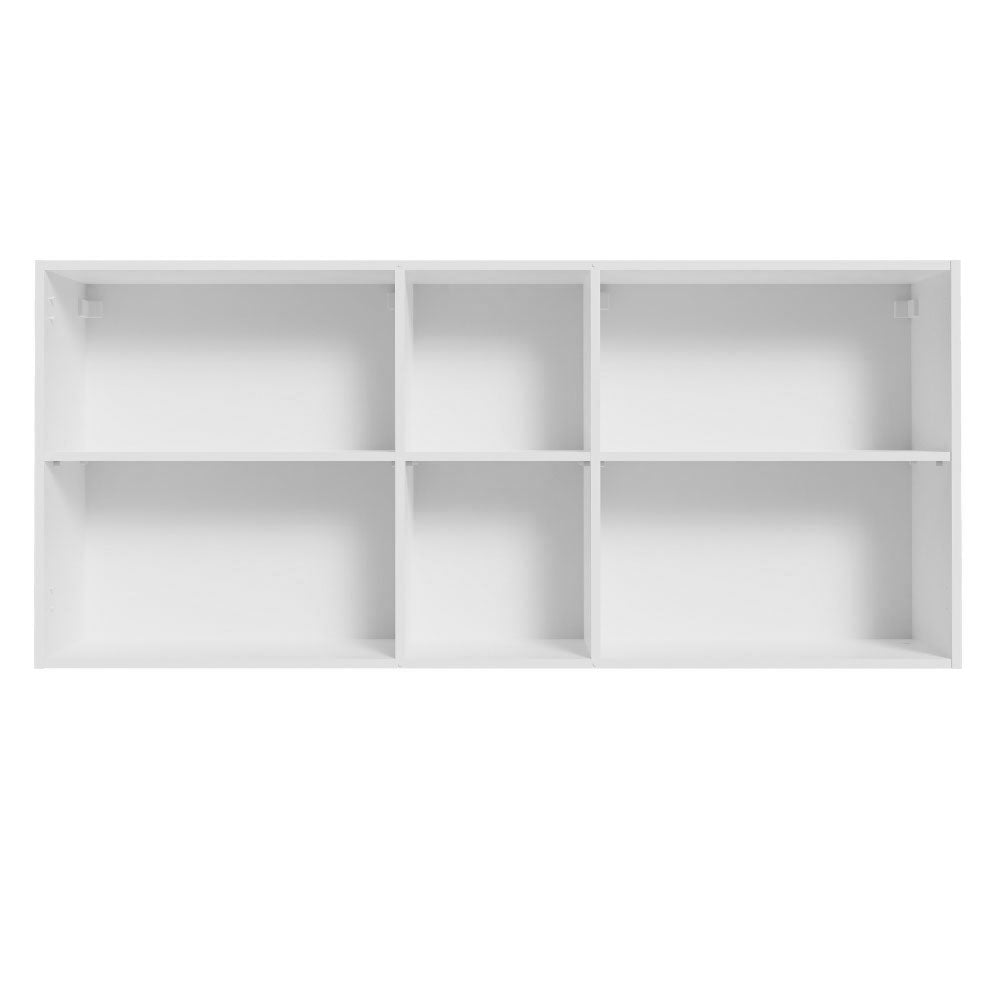 Gabinete de Cocina Agata Blanco 150x66cm Flotante con Dos Puertas - ALACENAS Y MUEBLES MICROONDAS | Bylmo