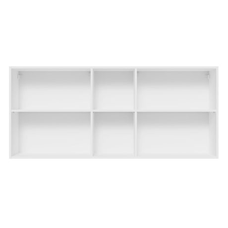 Gabinete de Cocina Glamy Blanco 150x66cm Flotante con Dos Puertas - ALACENAS Y MUEBLES MICROONDAS | Bylmo