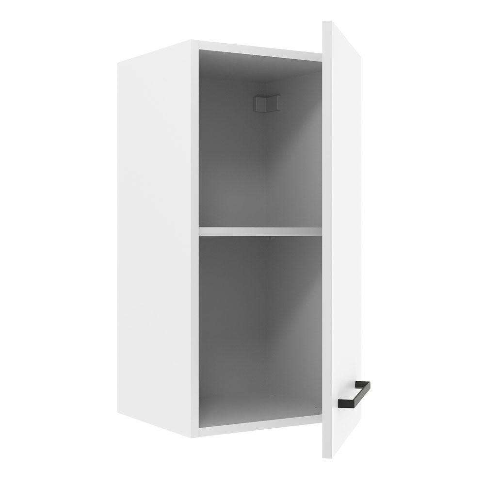 Gabinete de Cocina Agata Blanco 35x66cm Flotante con Una Puerta - ALACENAS Y MUEBLES MICROONDAS | Bylmo